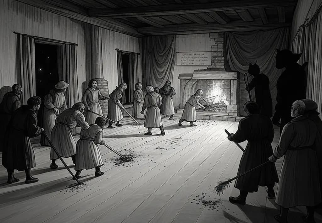 Εικονογράφηση καλικάντζαρων σύμφωνα με λαϊκές παραδόσεις