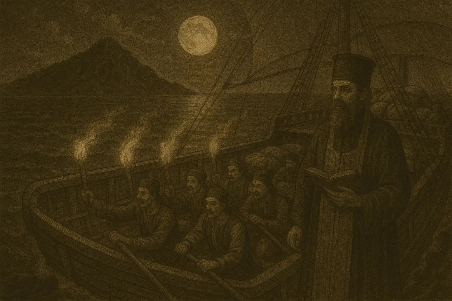 Το ακατοίκητο νησί Θηρασία, τελική κατοικία των βρυκολάκων της Ύδρας